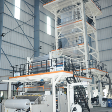 MEX FLEX Customized Three Layer Co-Extrusion Blown Film Lines with IBC system