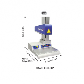 Compact Size laser marking Engraving Machine