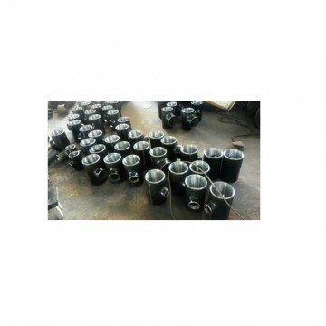 Seamless Reducing Tee Pipe Fitting High Pressure Black Steel Pipe Fittings