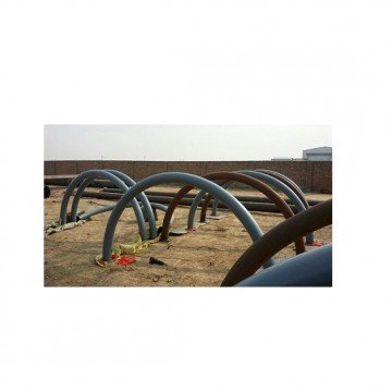 180 Degree Seamless Carbon Steel Tube Bends With Flange Connection