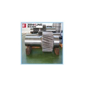 steel casting worm gear rotor wheel shaft helical gear shaft