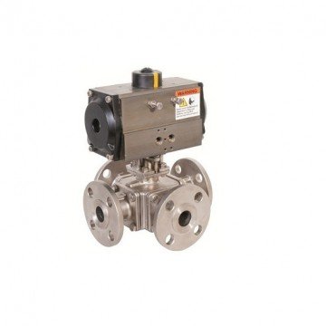 Hand Lever & Gear Operated 3 Way / 4 Way / 5 Way Ball Valve