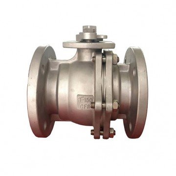 Investment casting ball valve