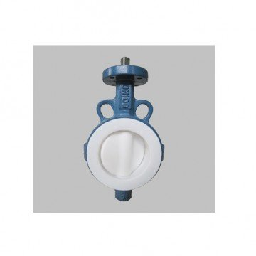 PFA F46 Lined Butterfly Valve