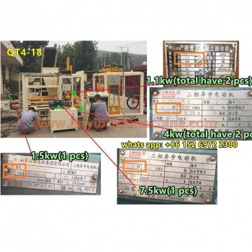 QT4-18 block factory all items investment information solution