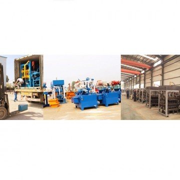 QT4-30 stationary diesel brick machine