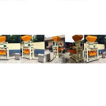 QT40C-1 Semi Automatic Cement Block Pressing Machine Sales in Africa
