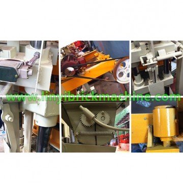 Different angles to show QT40C-1 host brick machine