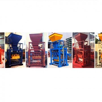 QT40-2 small concrete block making machine in our factory
