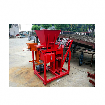 Photos Show of GL2-25 eco brava clay interlocking brick making machine